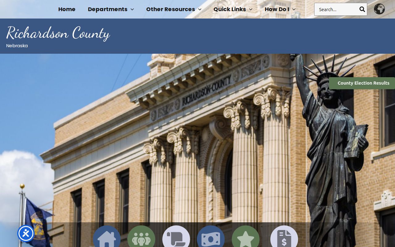 Richardson County court docket courthouse information in Falls City